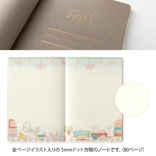 Yuru Log Notebook (B6) Travel & Hotel
