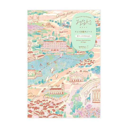 Yuru Log Notebook (B6) Travel & Hotel