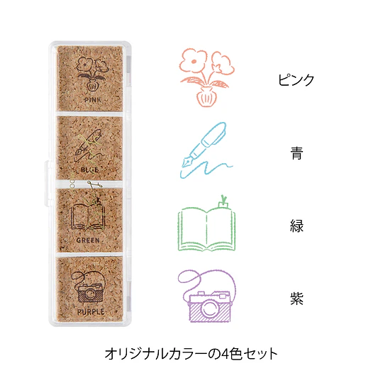 Yuru Log Pre-inked Stamp  Daily Life
