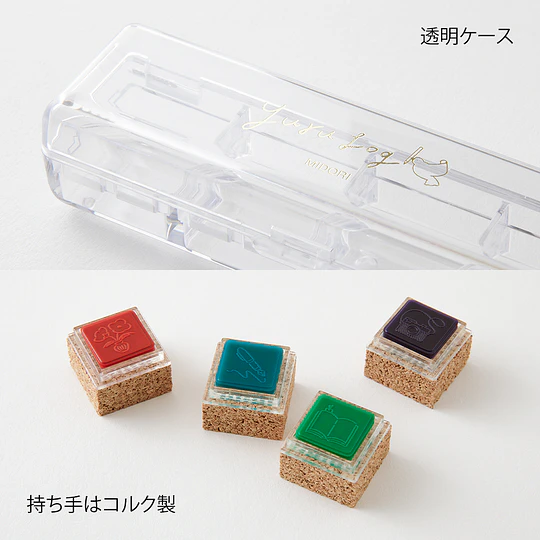 Yuru Log Pre-inked Stamp  Daily Life