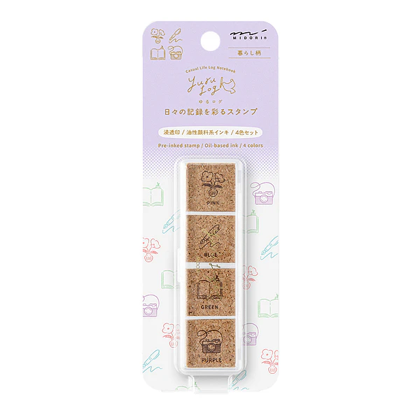 Yuru Log Pre-inked Stamp  Daily Life