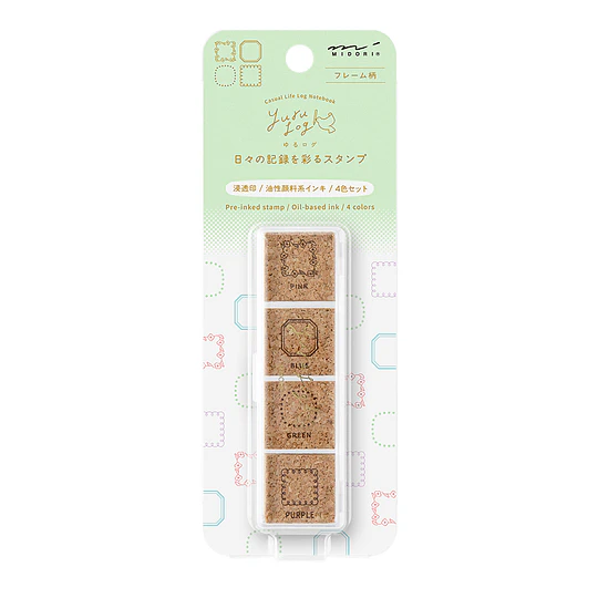 Yuru Log Pre-inked Stamp  Frame