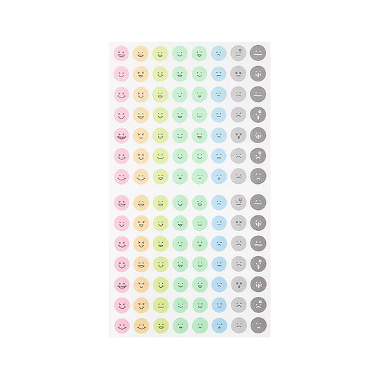 Midori Sticker 2388 Feeling Face