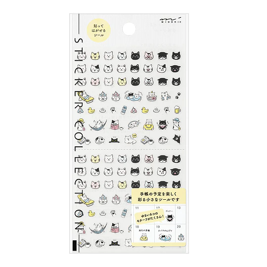 Midori Sticker Pictograph  Cat