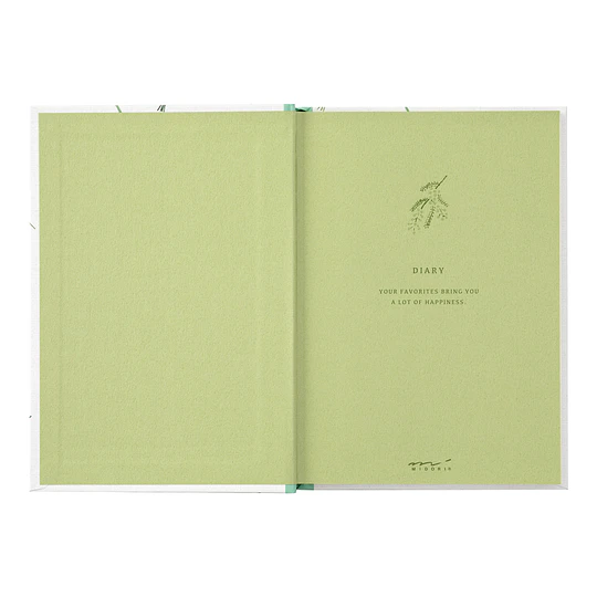 Midori Diary Dry Flower