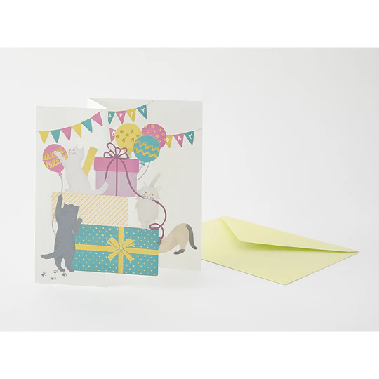 Midori Decorative 3D Greeting Card Birthday  Present