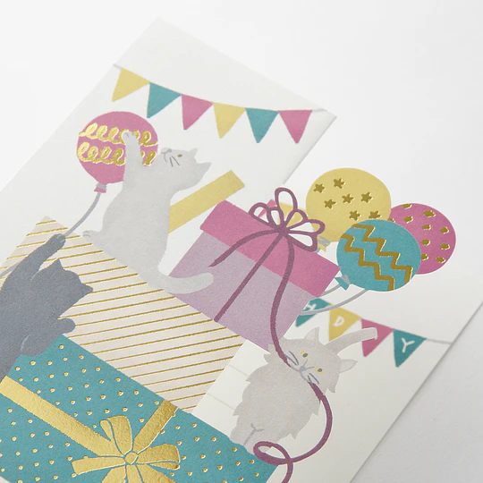Midori Decorative 3D Greeting Card Birthday  Present