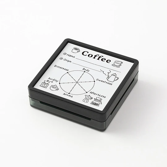Midori Paintable stamp Pre-inked Coffee