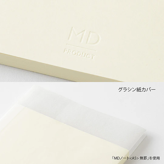 Cuaderno MD Notebook A6 Blanco