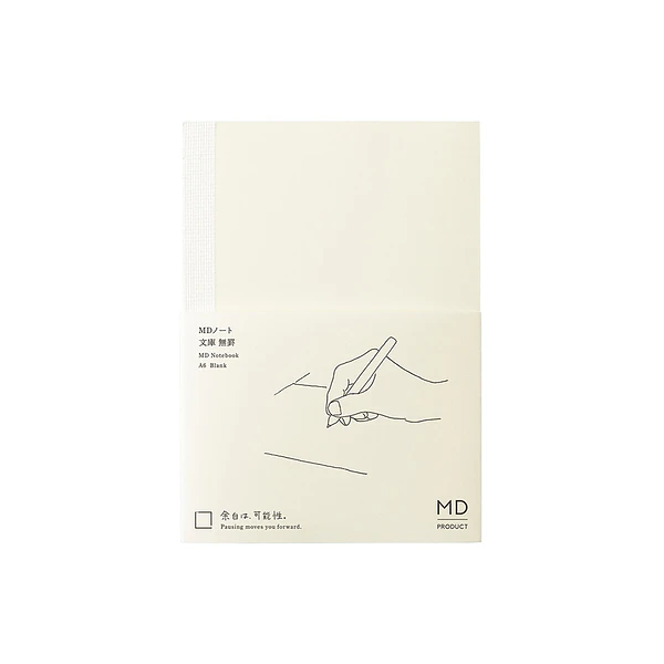 Cuaderno MD Notebook A6 Blanco