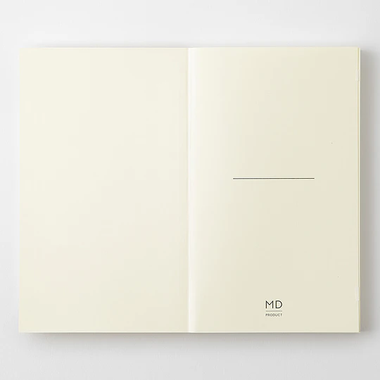 Cuaderno MD B6 Slim Blanco
