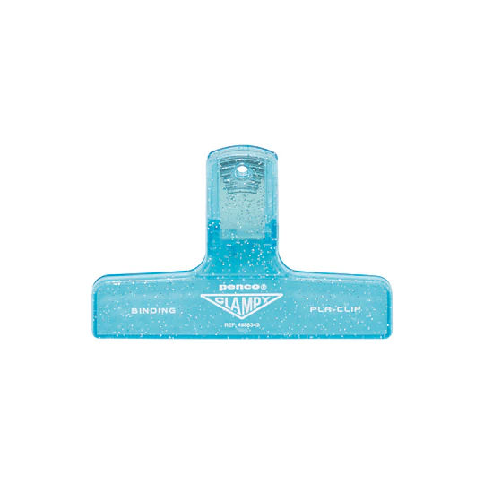 Clampy Clip Glitter Light Blue