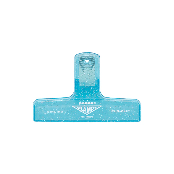 Clampy Clip Glitter Light Blue