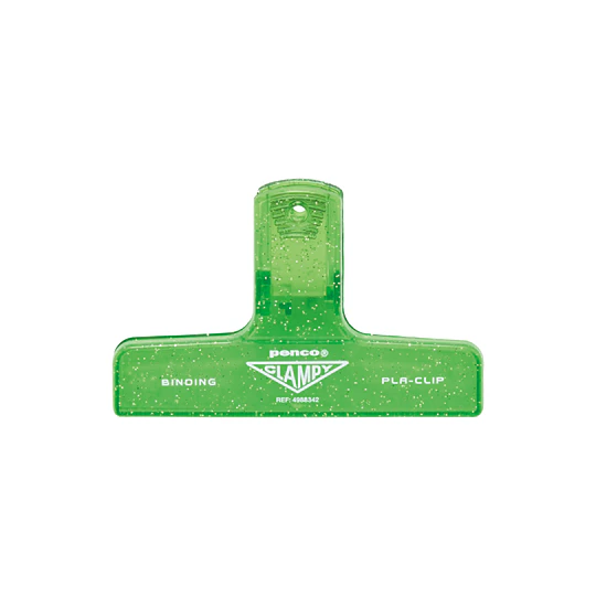 Clampy Clip Glitter Light Green
