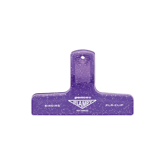 Clampy Clip Glitter Purple