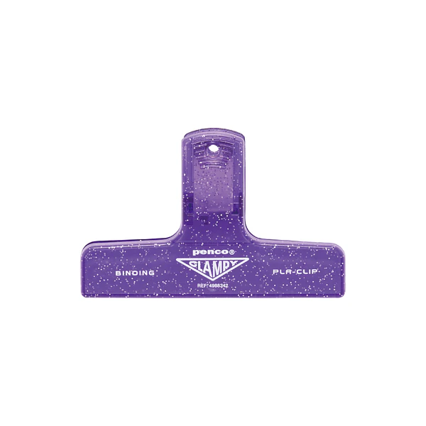 Clampy Clip Glitter Purple