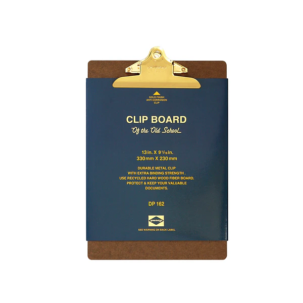Penco Clipboard A4 Old School Gold 