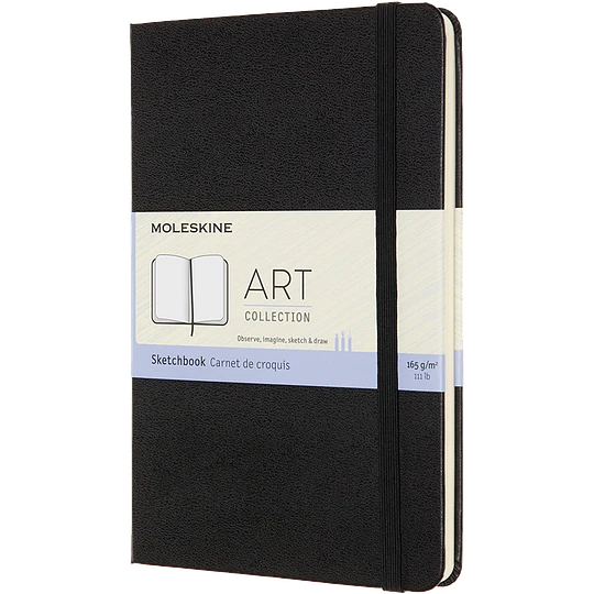 Moleskine Art Collection Dibujo Medium Tapa Dura Negro 