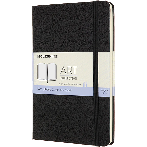 Moleskine Art Collection Dibujo Medium Tapa Dura Negro 