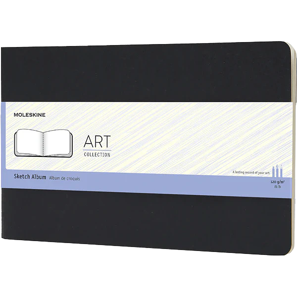 Moleskine Art Collection Dibujo Large Tapa Blanda Negro