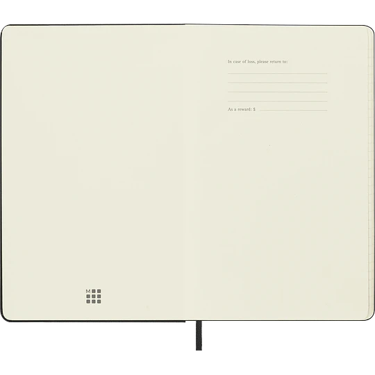 Moleskine Classic Notebook Large Líneas Tapa Dura 