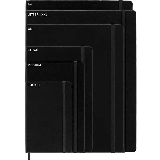 Moleskine Classic Notebook Large Líneas Tapa Dura 