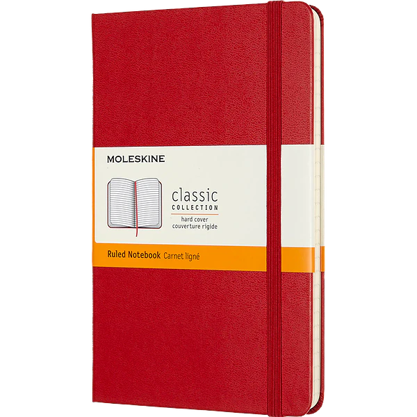 Moleskine Classic Notebook Medium Líneas Tapa Dura