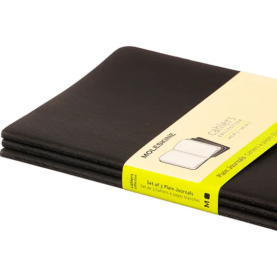 Moleskine Cahier Large Lisa Tapa Blanda  (Set de 3) 