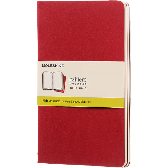 Moleskine Cahier Large Lisa Tapa Blanda  (Set de 3) 