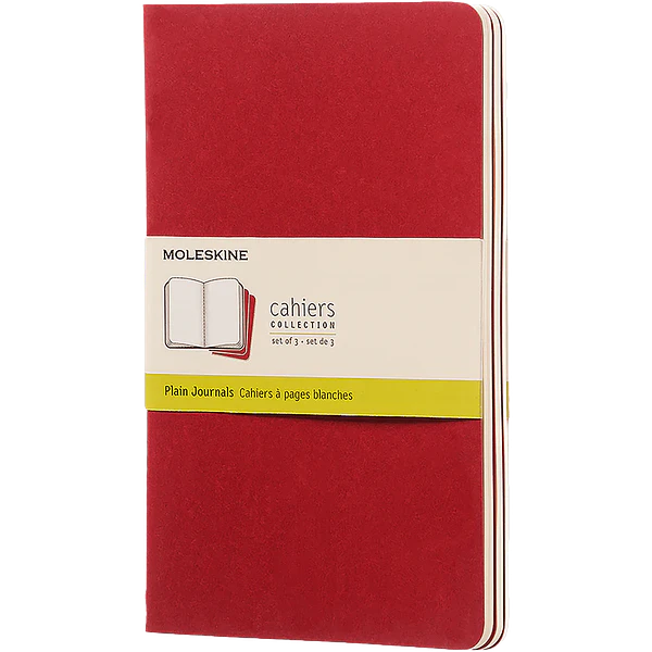 Moleskine Cahier Large Lisa Tapa Blanda  (Set de 3) 