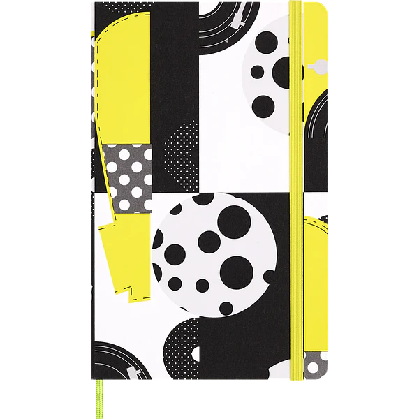 Moleskine Edición Limitada  Marc Jacob - Derrick Adams Large Tapa Dura Amarilla