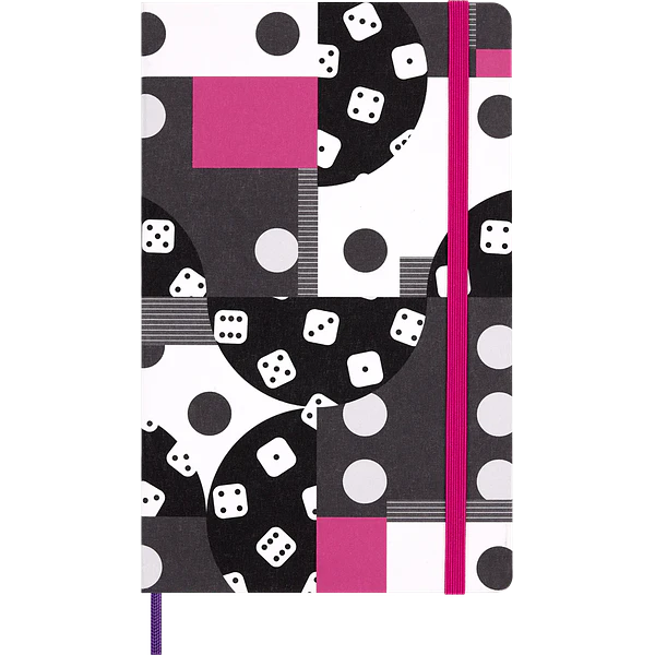 Moleskine Edición Limitada  Marc Jacob - Derrick Adams Large Tapa Dura Morado
