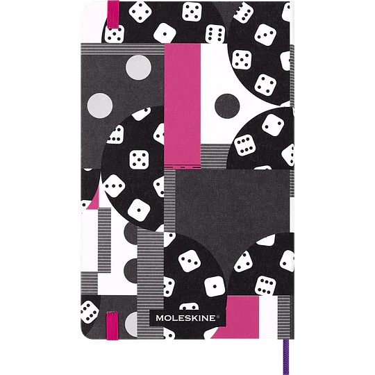 Moleskine Edición Limitada  Marc Jacob - Derrick Adams Large Tapa Dura Morado