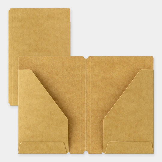TRAVELER'S Notebook Card Size 20th Anniversary Brown