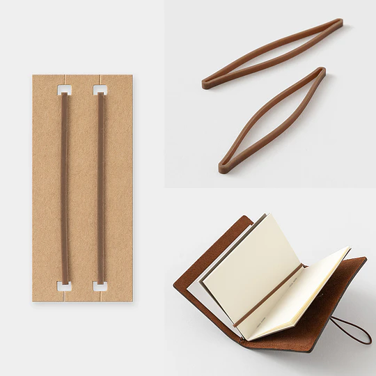 TRAVELER'S Notebook Card Size 20th Anniversary Brown