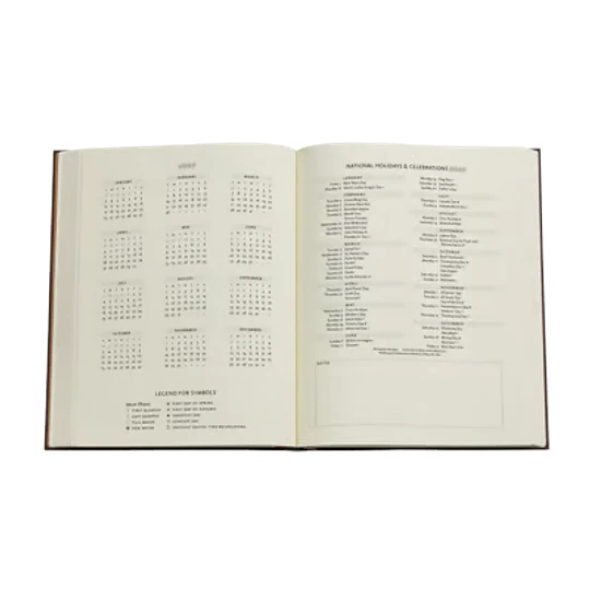 Paperblanks Agenda Ultra 2027 Semanal Wildflower Song 