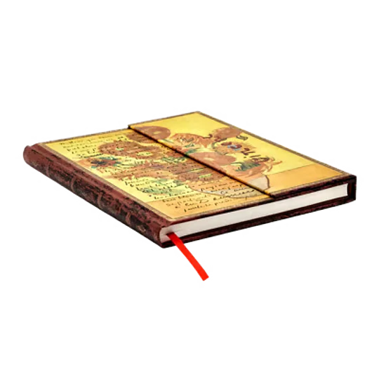 Paperblanks Libreta Ultra Van Gogh, Sunflowers(Embellished Manuscripts Collection)
