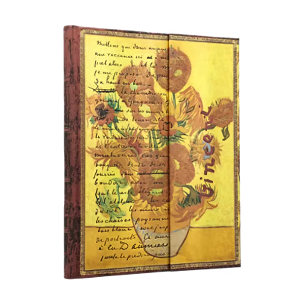 Paperblanks Libreta Ultra Van Gogh, Sunflowers(Embellished Manuscripts Collection)
