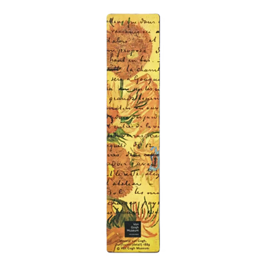 Paperblanks Marcapáginas Van Gogh, Sunflowers(Embellished Manuscripts Collection)
