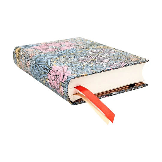 Paperblanks Agenda Mini 2027 Diaria William Morris, Pink Honeysuckle (Sangorski & Sutcliffe)