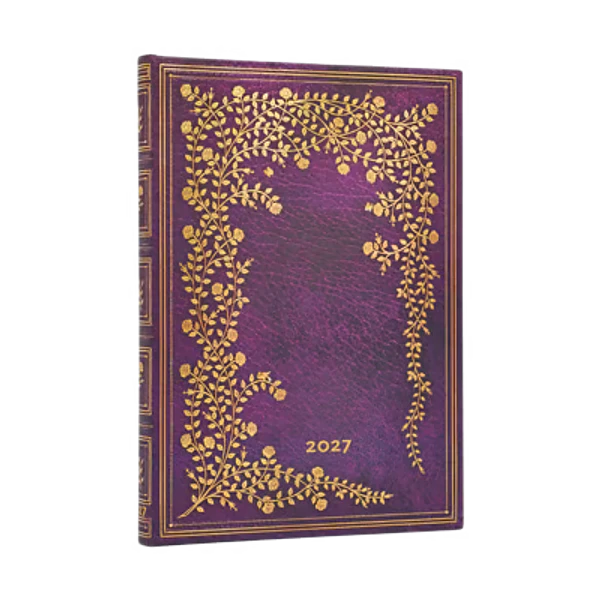 Paperblanks Agenda Midi 2027 Semanal New York Rose (Gilded Age)