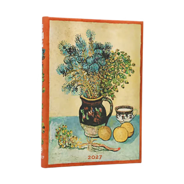 Paperblanks Agenda Midi 2027 Semanal Van Gogh’s Still Life (Embellished Manuscripts Collection)