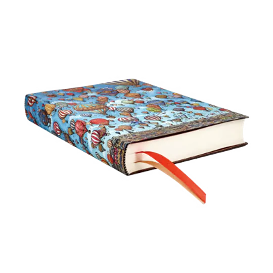 Paperblanks Agenda Midi 2027 Diaria Balloon Festival (Pierre the Maze Detective)