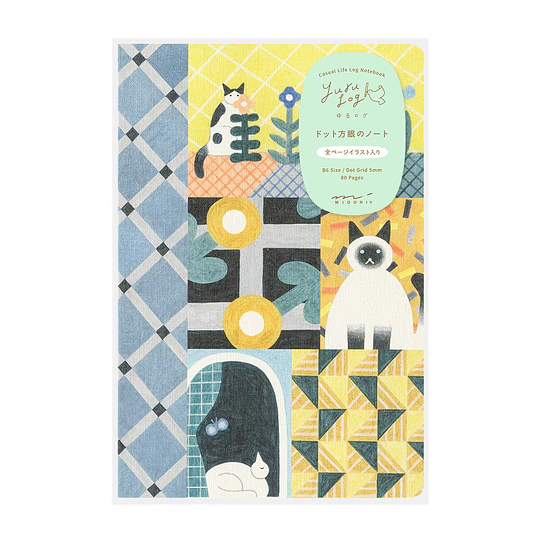 Yuru Log Notebook (B6) Cat