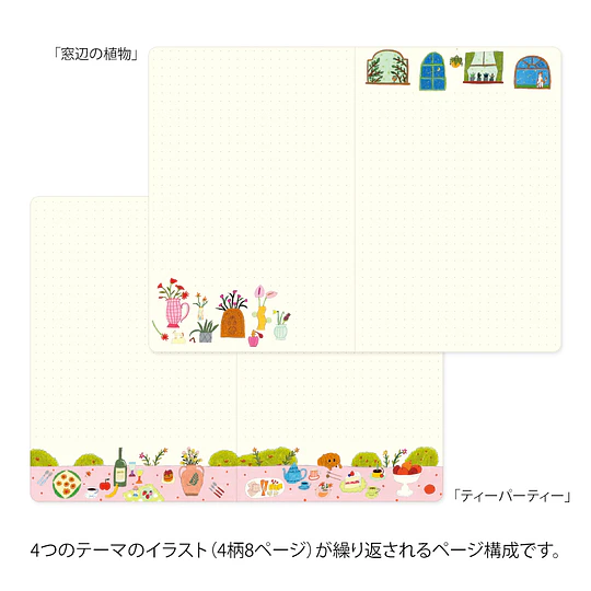 Yuru Log Notebook (B6) My Life 