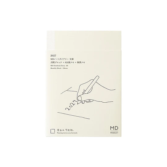 MD Notebook Diary 2027 (A6)