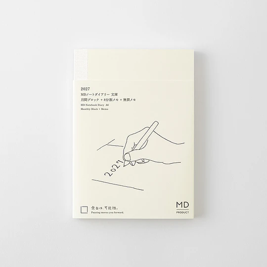 MD Notebook Diary 2027 (A6)