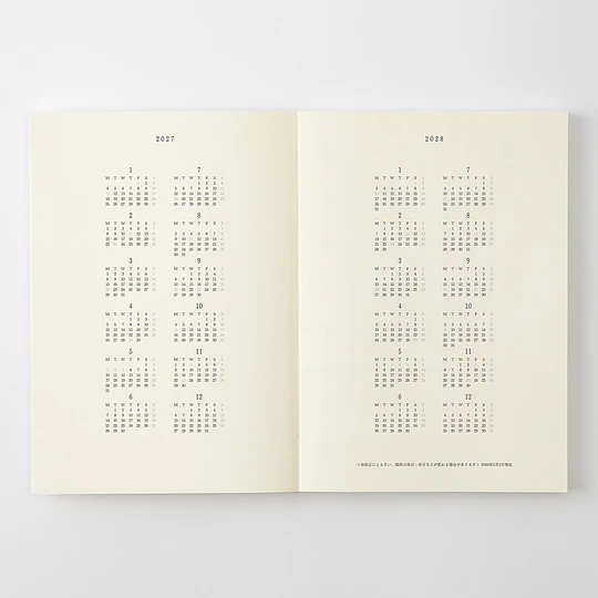 MD Notebook Diary 2027 (A5)