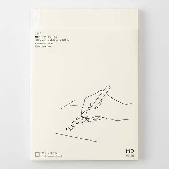 MD Notebook Diary 2027 (A5)