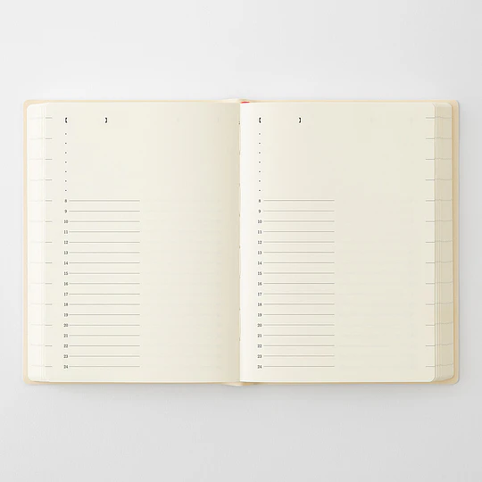 MD Notebook Diary 2027  1 Day 1 Page (A6)